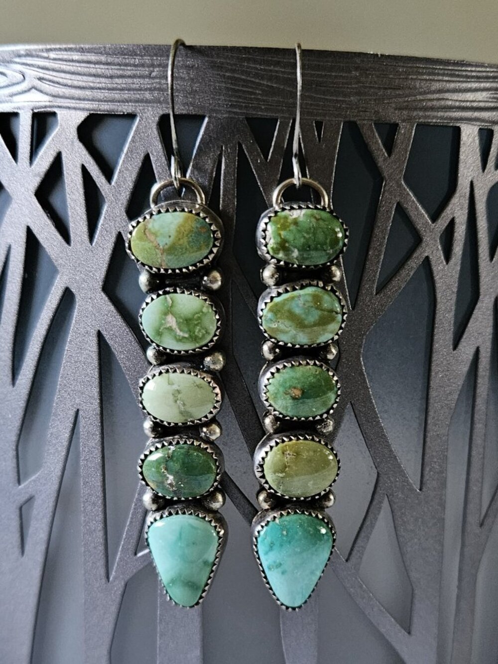 Turquoise Statement earrings